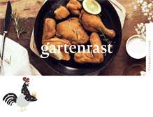 Tablet Screenshot of gartenrast.at